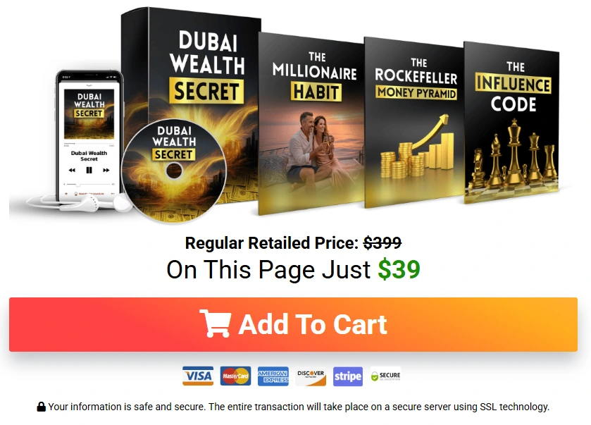 Dubai Wealth Secret price